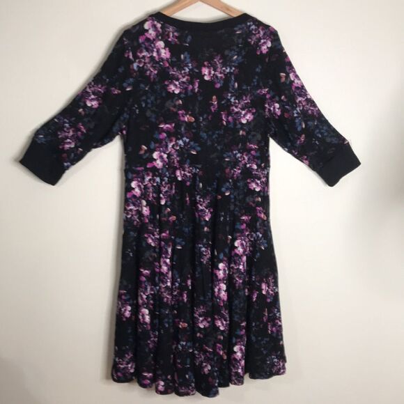 Torrid Womens Mini Supersoft Stretch Push V-Neck Skater Dress Size 1 - Picture 10 of 13